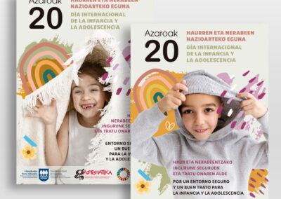 Trabajamos por un entorno seguro y de buen trato de los niños, niñas y adolescentes: elaborar estrategias, crear recursos educativos. Campaña de sensibilización para el Día Internacional de la Infancia y la Adolescencia 2023.