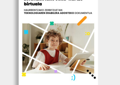 Cultura digital: ofrecemos asesoramiento para ofrecer también de manera digital, la intervención que hacen las y los profesionales con los niños, niñas y adolescentes.